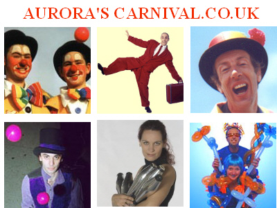 Aurora's Carnival agency for circus and other performers around the country
